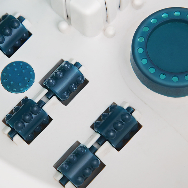 MM-19A fotspabadmassasjeapparat med varmebobler og vibrasjonsmassasje