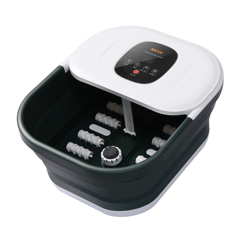 MZD-22B-1 sammenleggbar fotspa-maskin med pimpstein for fotavslappende massasje
