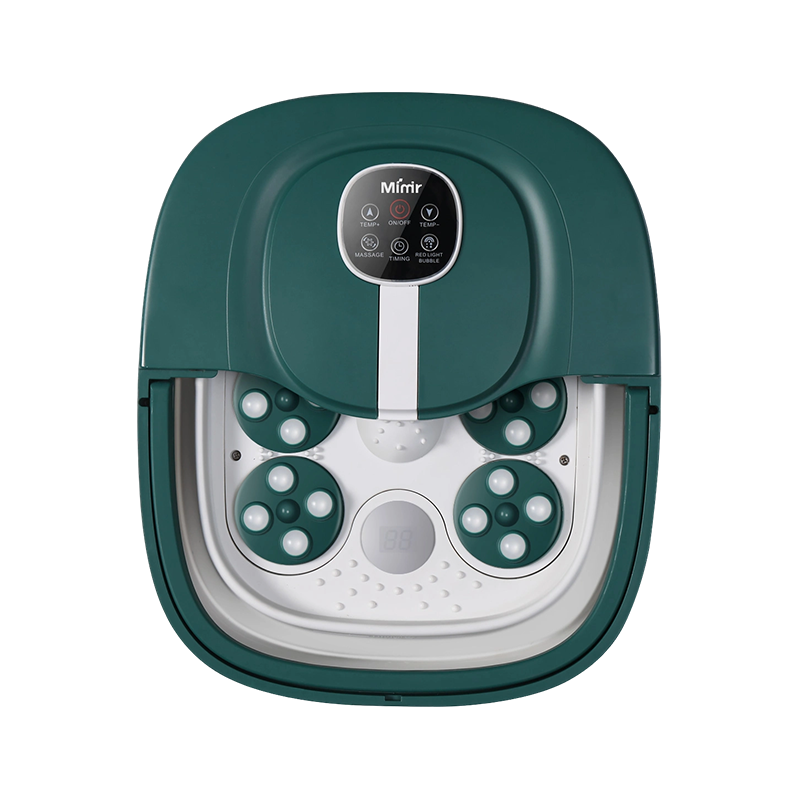 MZD-03D Sammenleggbar fotspa-maskin med automatiske massasjeruller