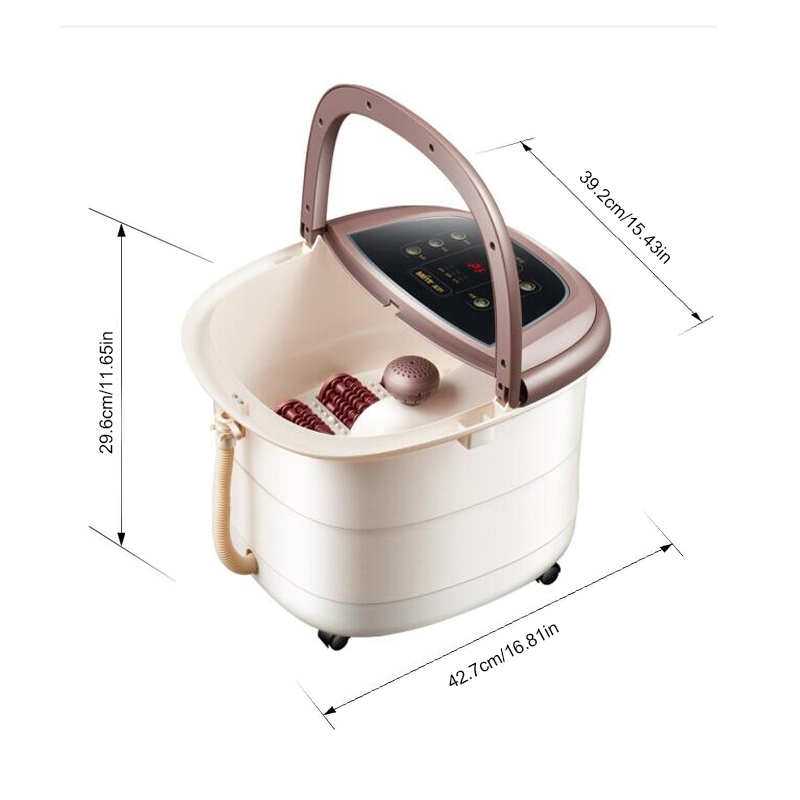 JD-618 Automatisk fotspabadmassasjemaskin med roterende massasjeruller